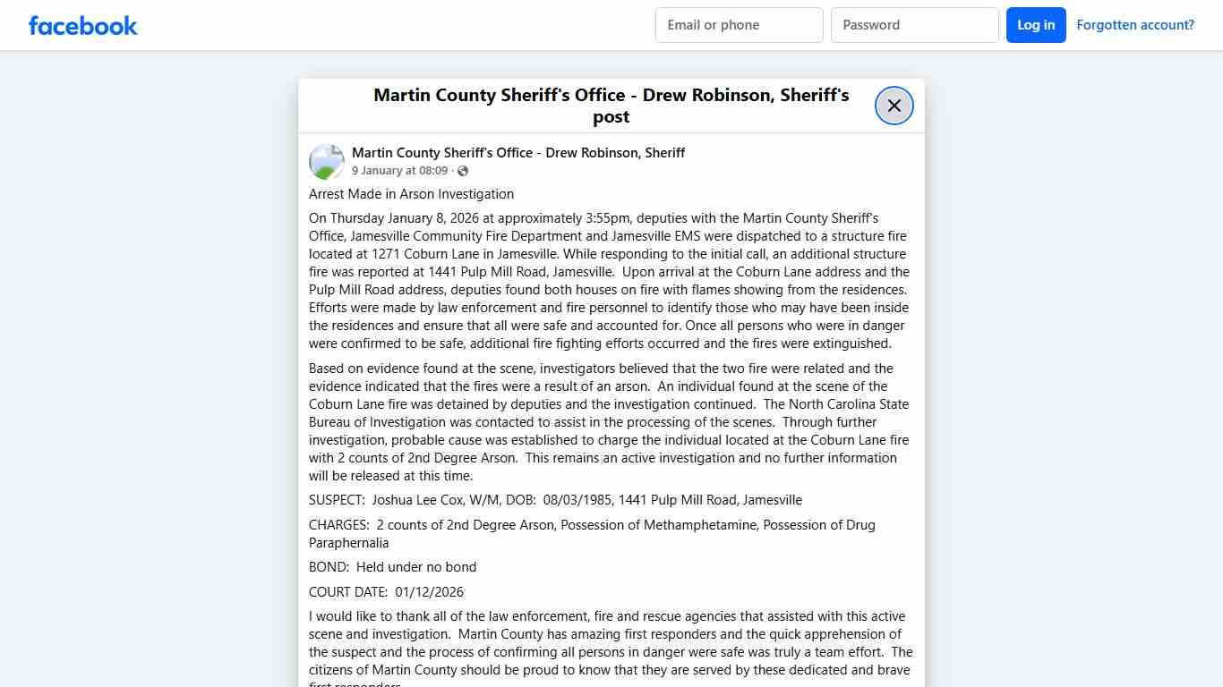 A... - Martin County Sheriff's Office - Drew Robinson, Sheriff | Facebook